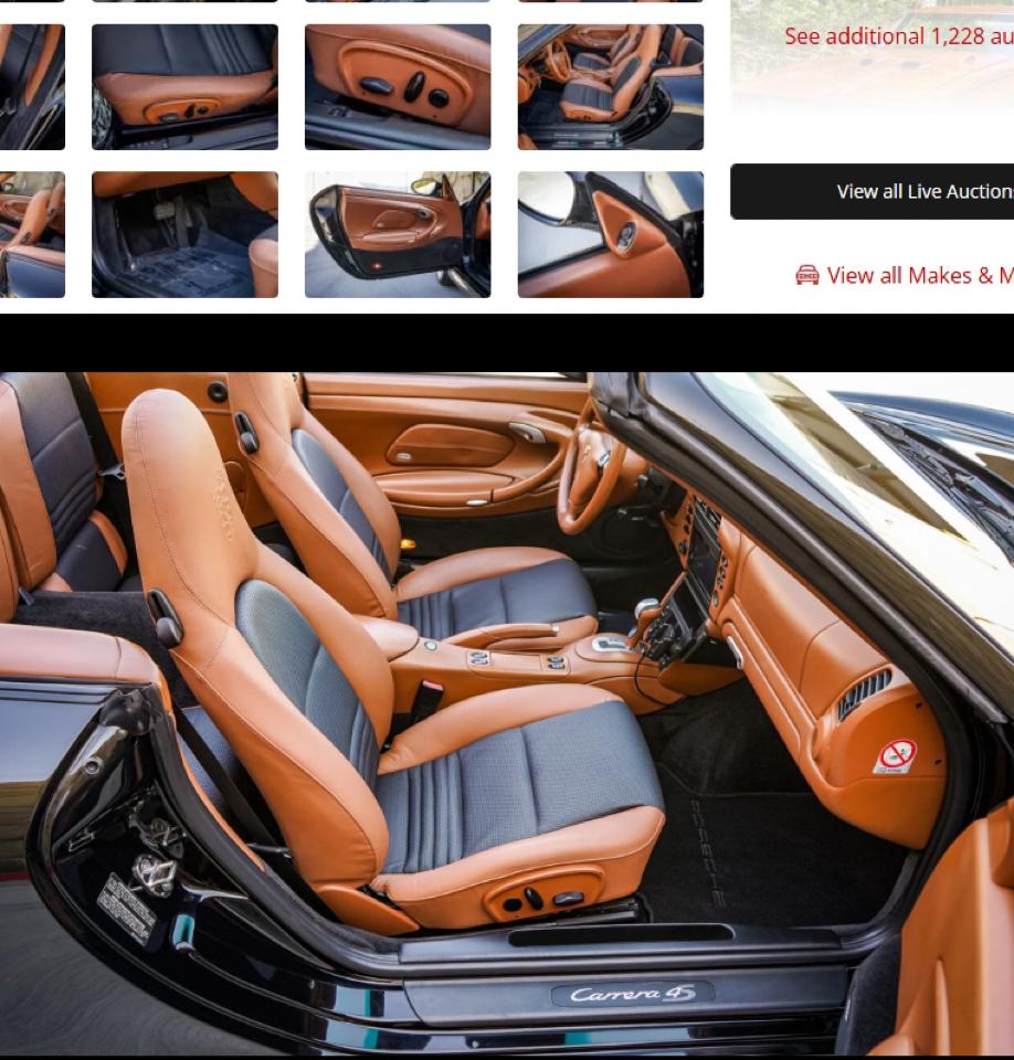 Porsche 911 2dr Cabriolet Carrera 4S 2004