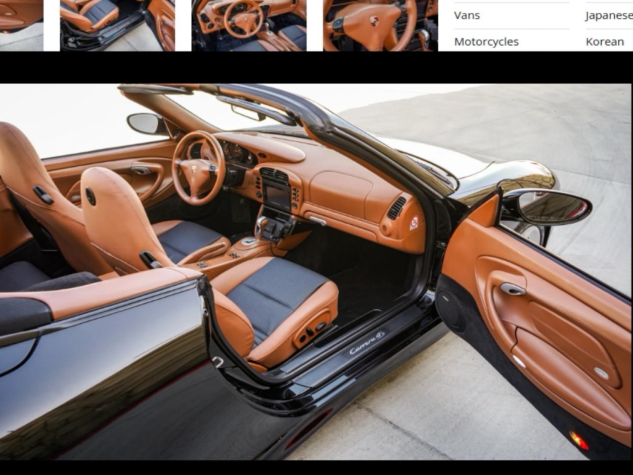 Porsche 911 2dr Cabriolet Carrera 4S 2004
