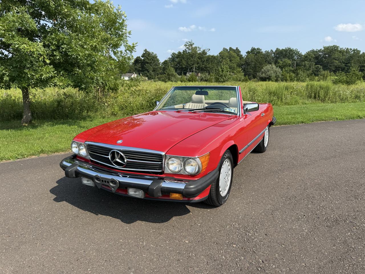Mercedes-Benz 560 Series 2dr Roadster 560SL 1988