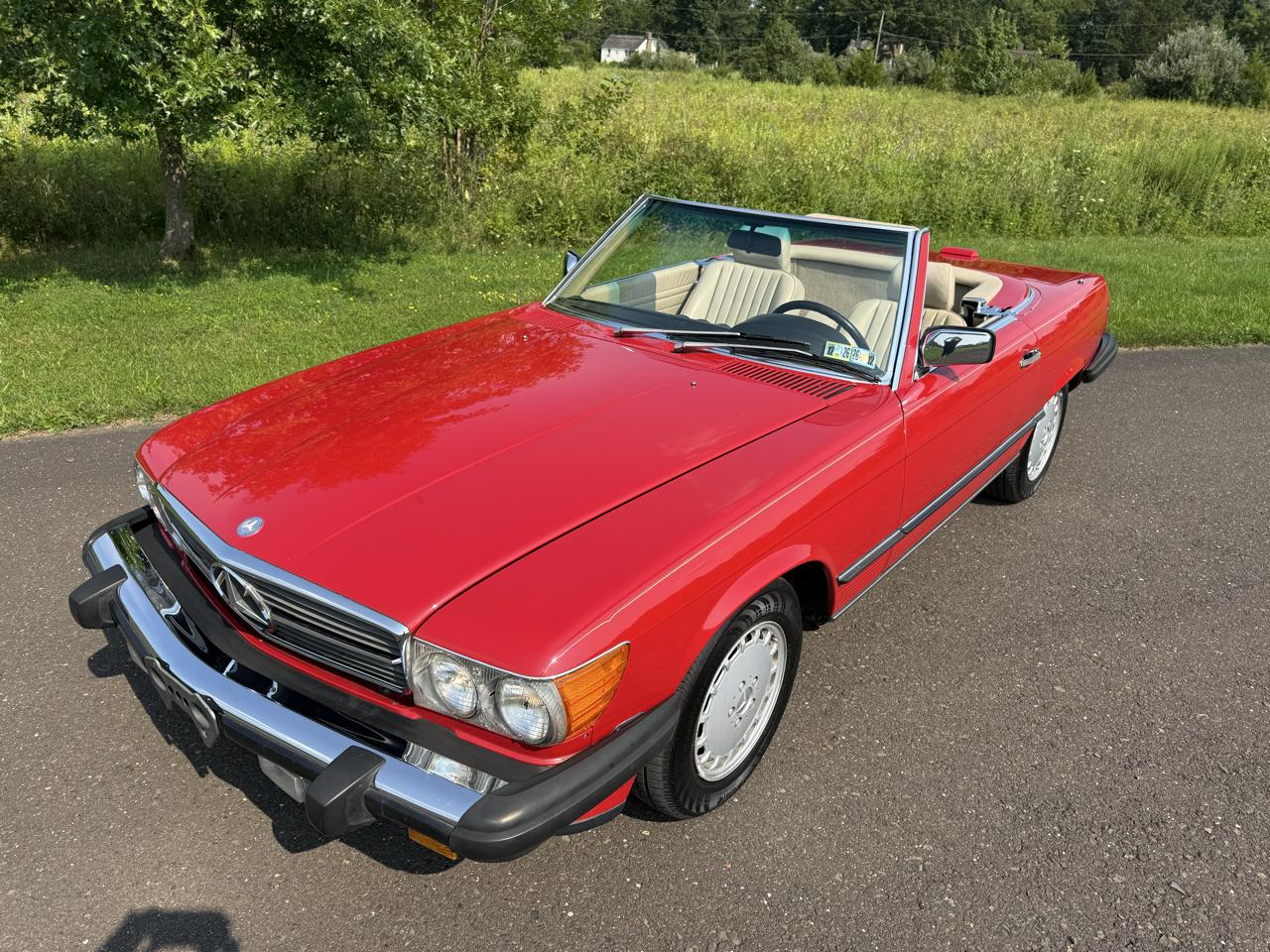 Mercedes-Benz 560 Series 2dr Roadster 560SL 1988
