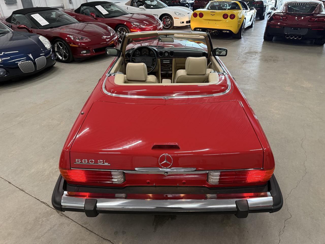 Mercedes-Benz 560 Series 2dr Roadster 560SL 1988