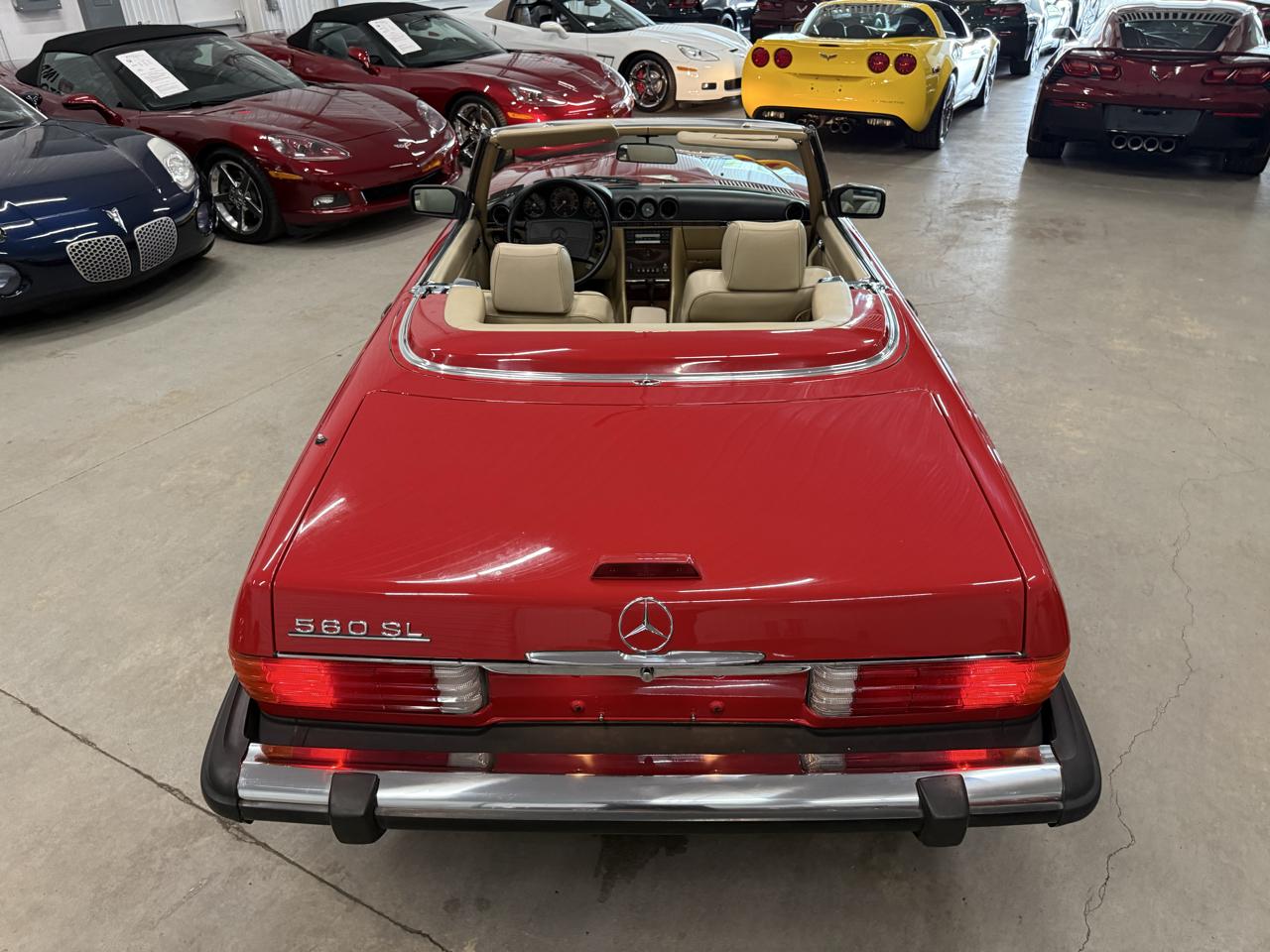 Mercedes-Benz 560 Series 2dr Roadster 560SL 1988