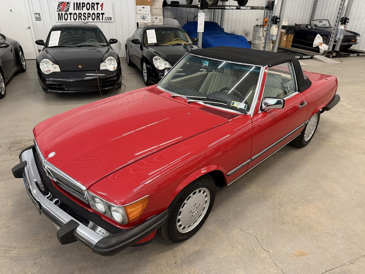 Mercedes-Benz 560 Series 2dr Roadster 560SL 1988