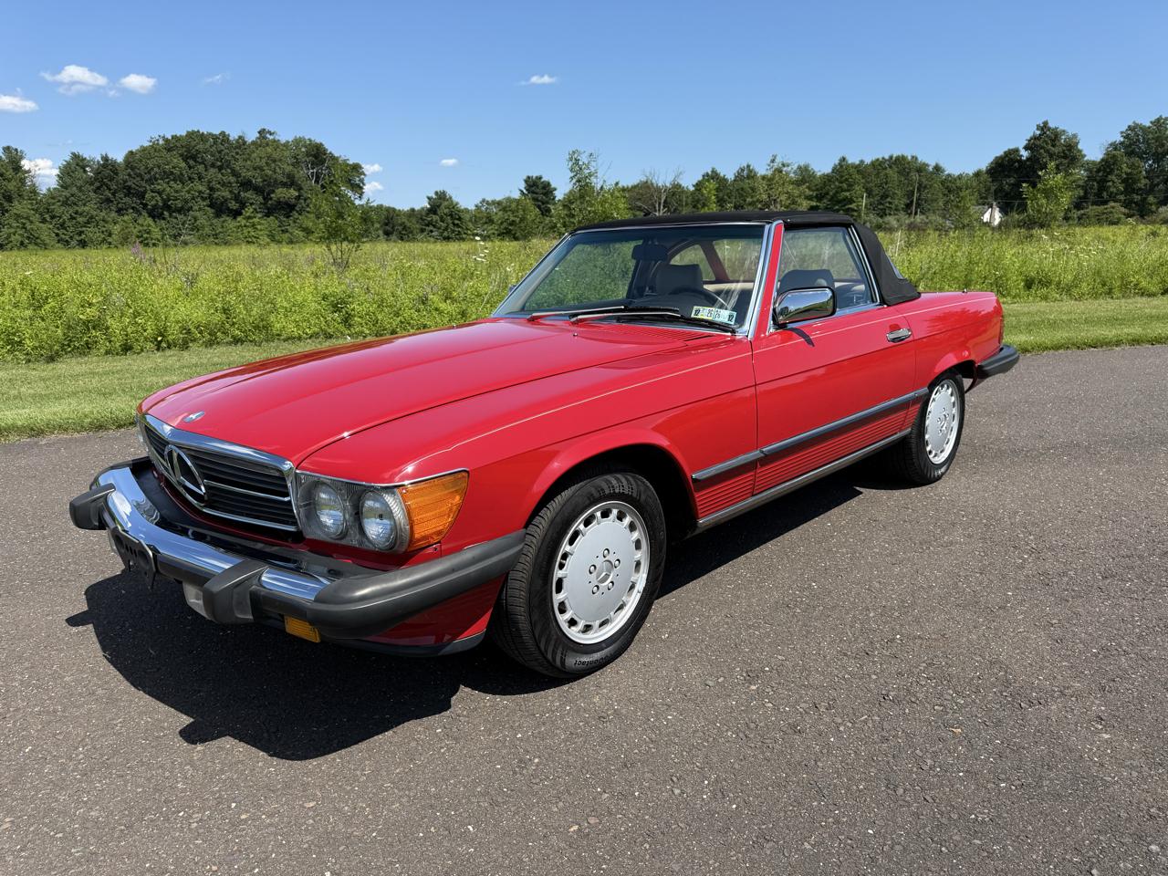 Mercedes-Benz 560 Series 2dr Roadster 560SL 1988