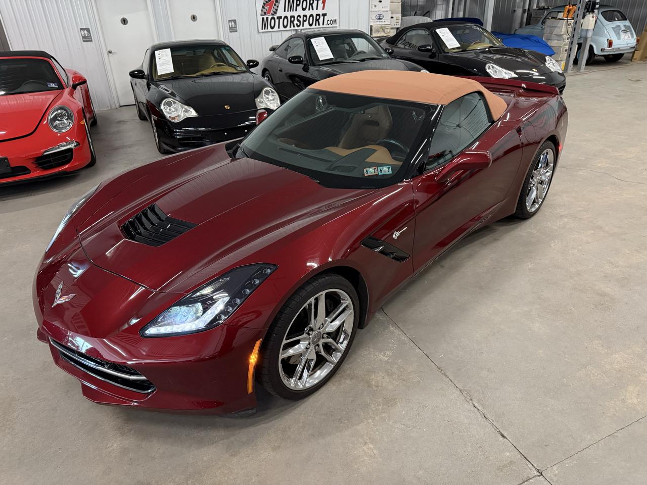 Chevrolet Corvette 2dr Stingray Z51 Conv w/3LT 2016