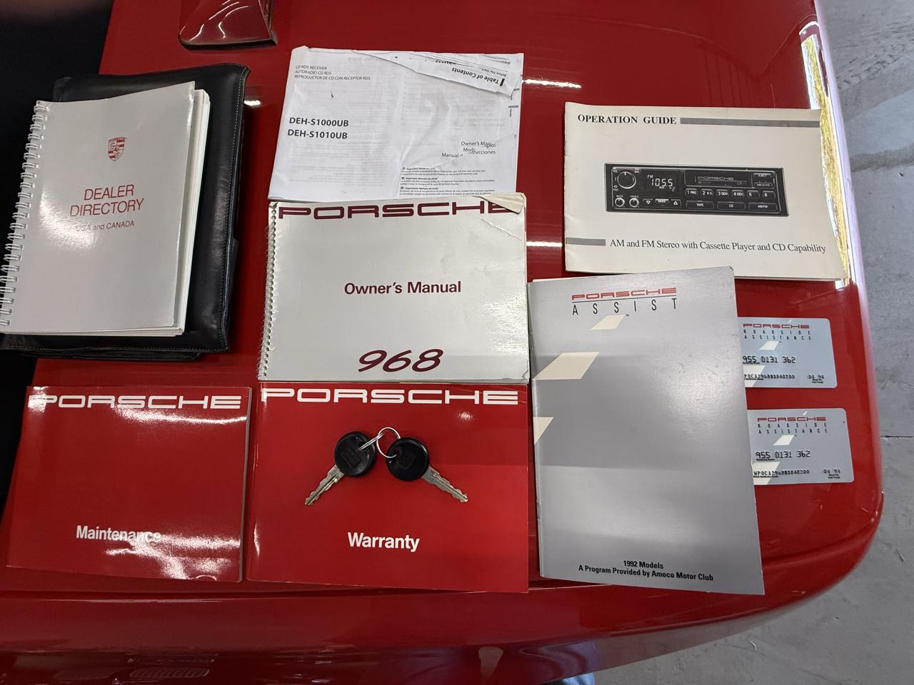 Porsche 968 2dr Cabriolet 6-Spd 1992
