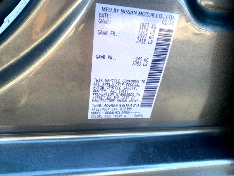 Nissan Altima 2.5 SV 2024