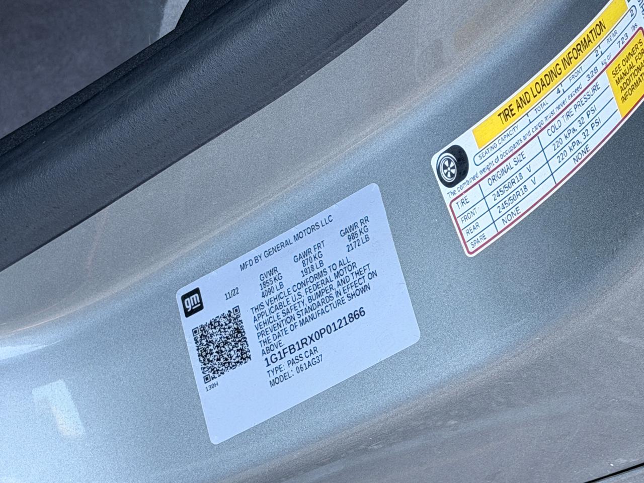 Chevrolet Camaro 2dr Cpe 1LT 2023