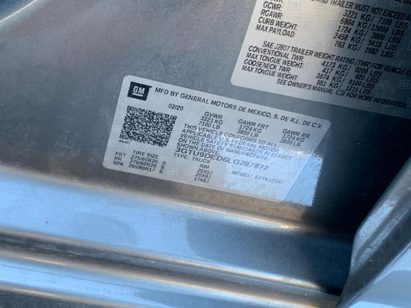 GMC Sierra 1500 SLT Crew Cab 4WD 2020