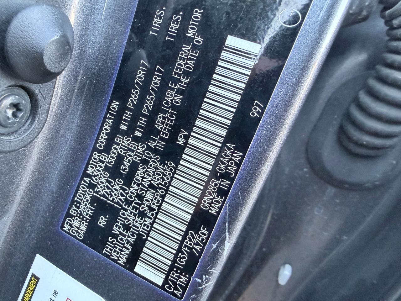 Toyota 4Runner SR5 4WD (Natl) 2023