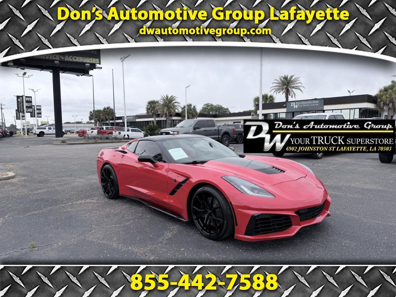 2014 Chevrolet Corvette Stingray 2dr Z51 Cpe w/1LT