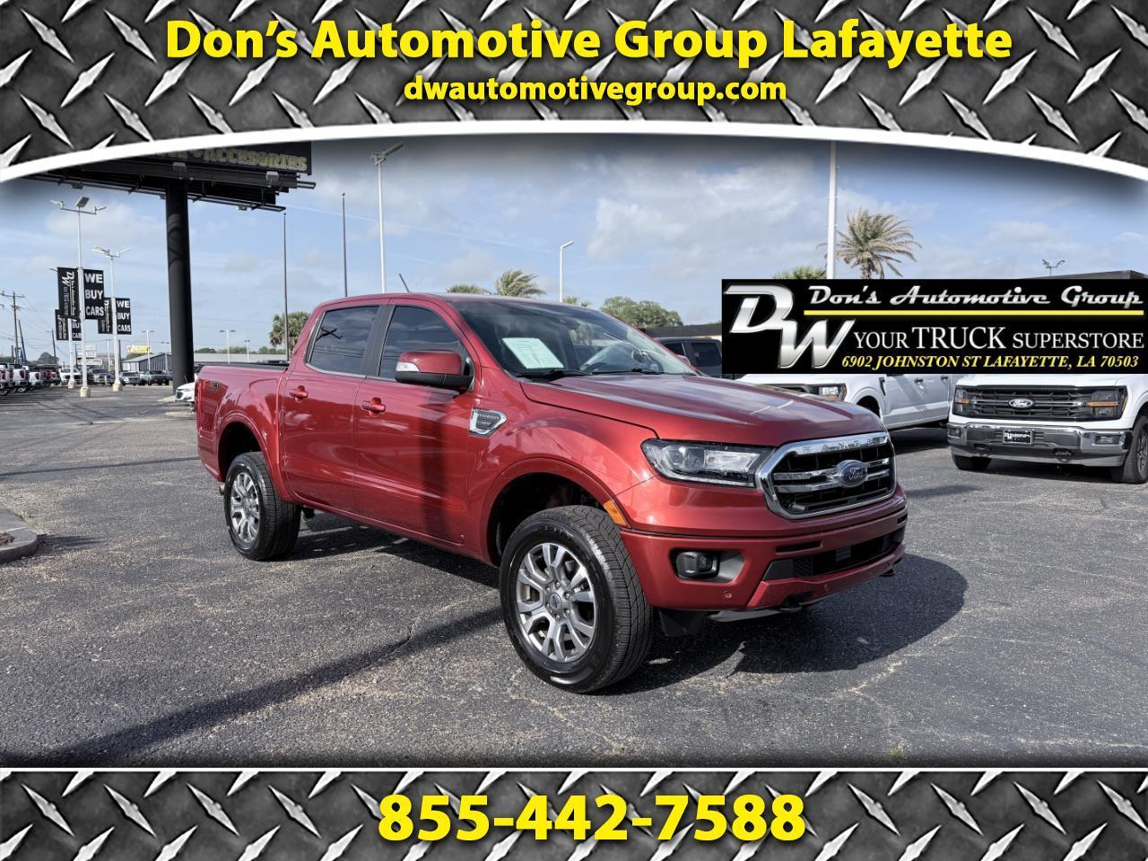 Ford Ranger LARIAT 4WD SuperCrew 5' Box 2022