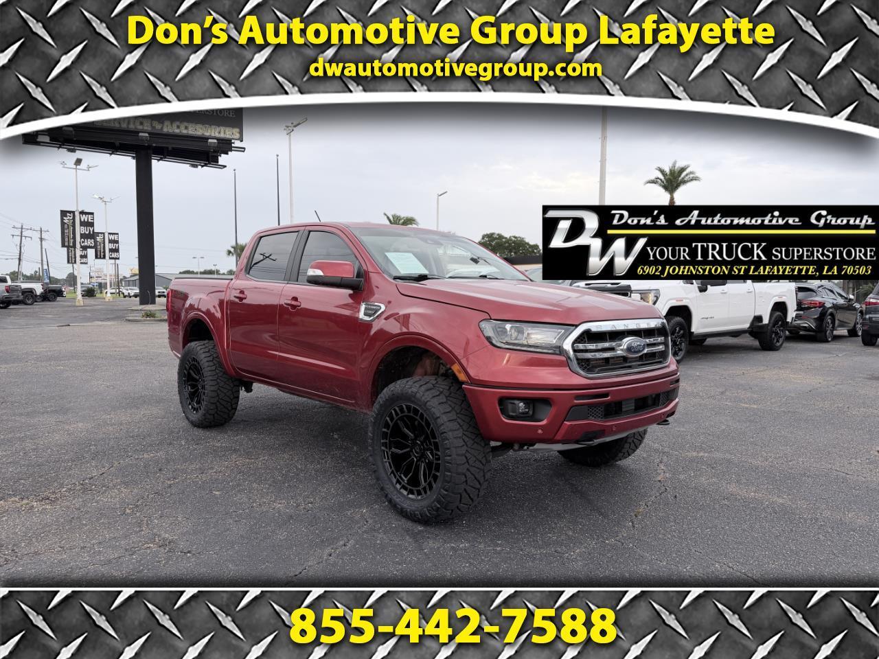 2022 Ford Ranger LARIAT 4WD SuperCrew 5' Box