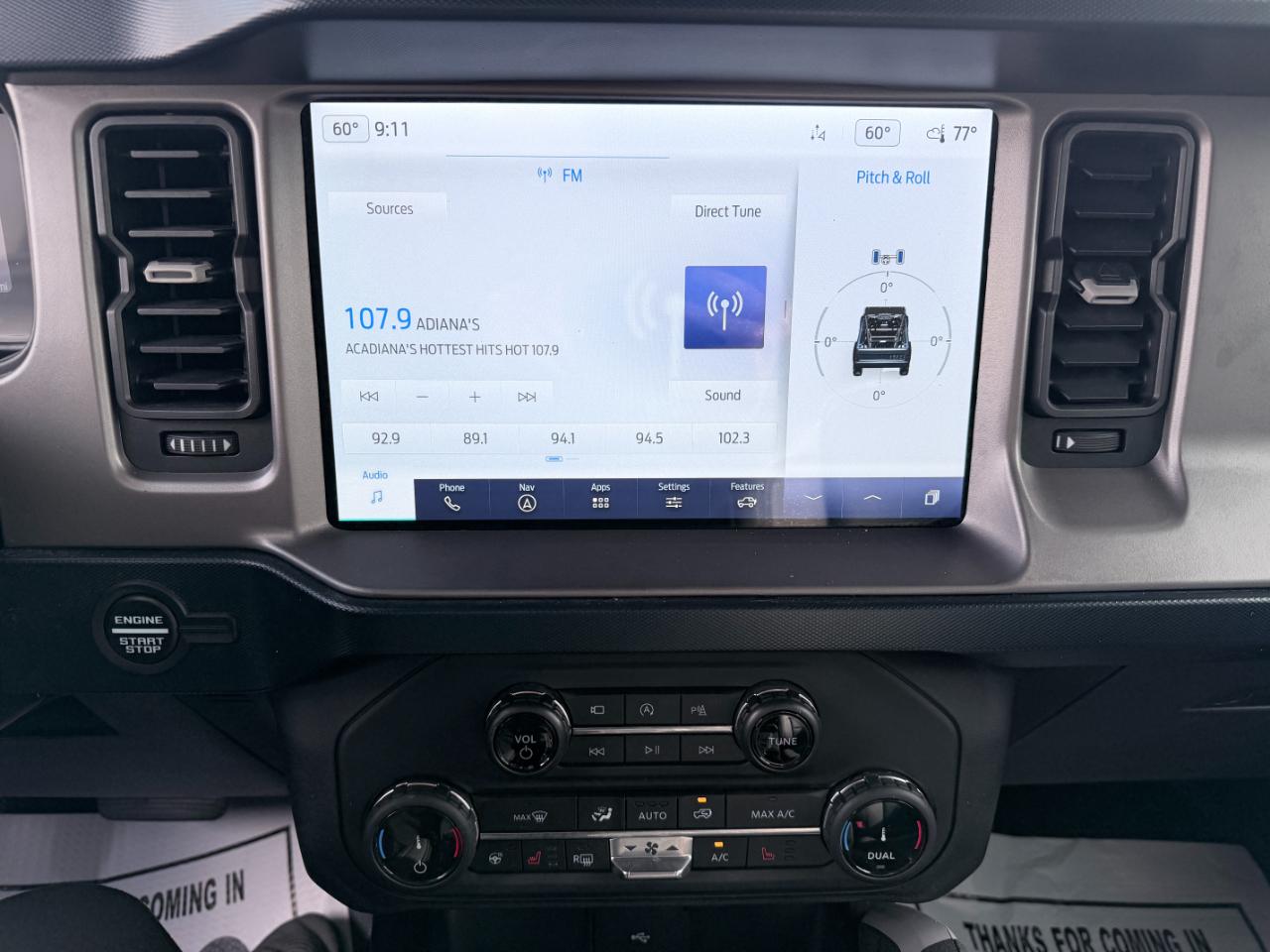 Ford Bronco Black Diamond 4 Door 4x4 2022