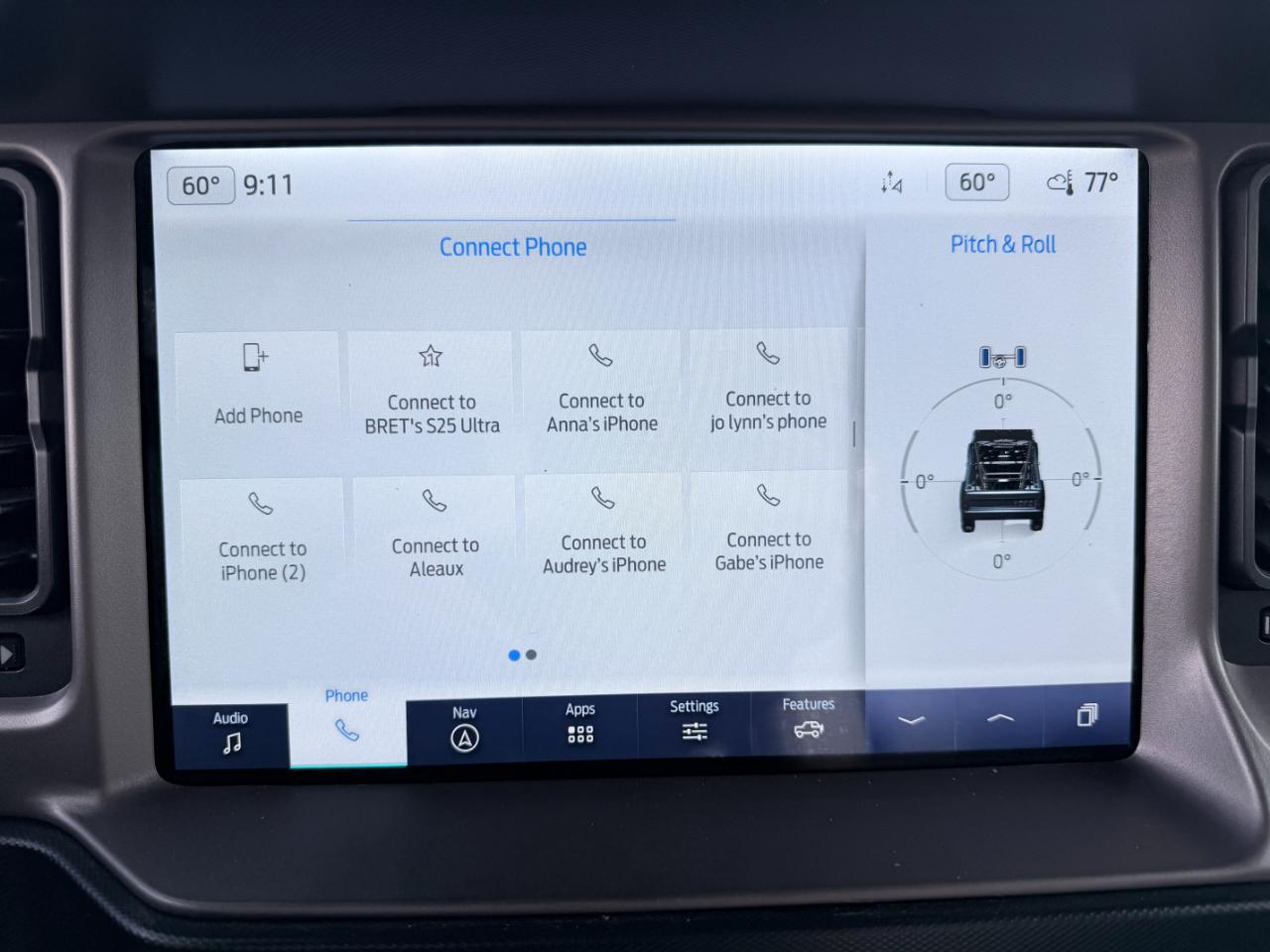 Ford Bronco Black Diamond 4 Door 4x4 2022