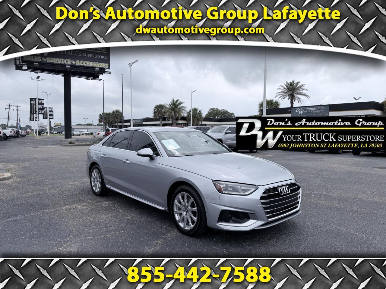 2020 Audi A4 Sedan Premium 40 TFSI