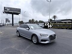 2020 Audi A4 Sedan 
