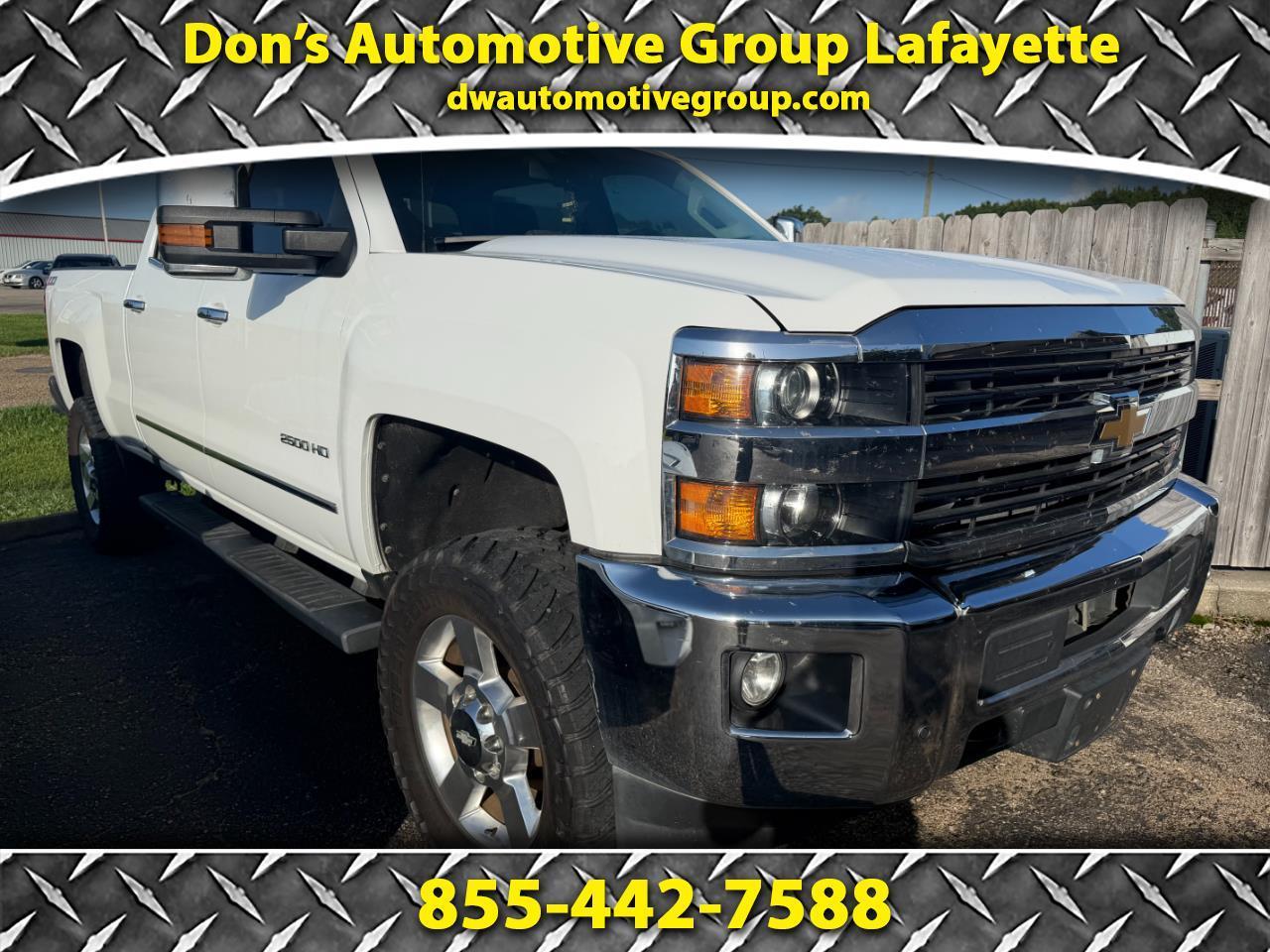 2016 Chevrolet Silverado 2500HD 4WD Crew Cab 153.7" LTZ