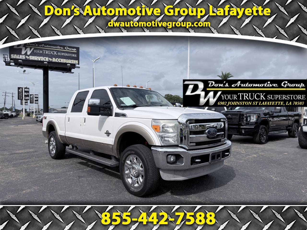 Ford Super Duty F-250 SRW 4WD Crew Cab 156" Lariat 2014