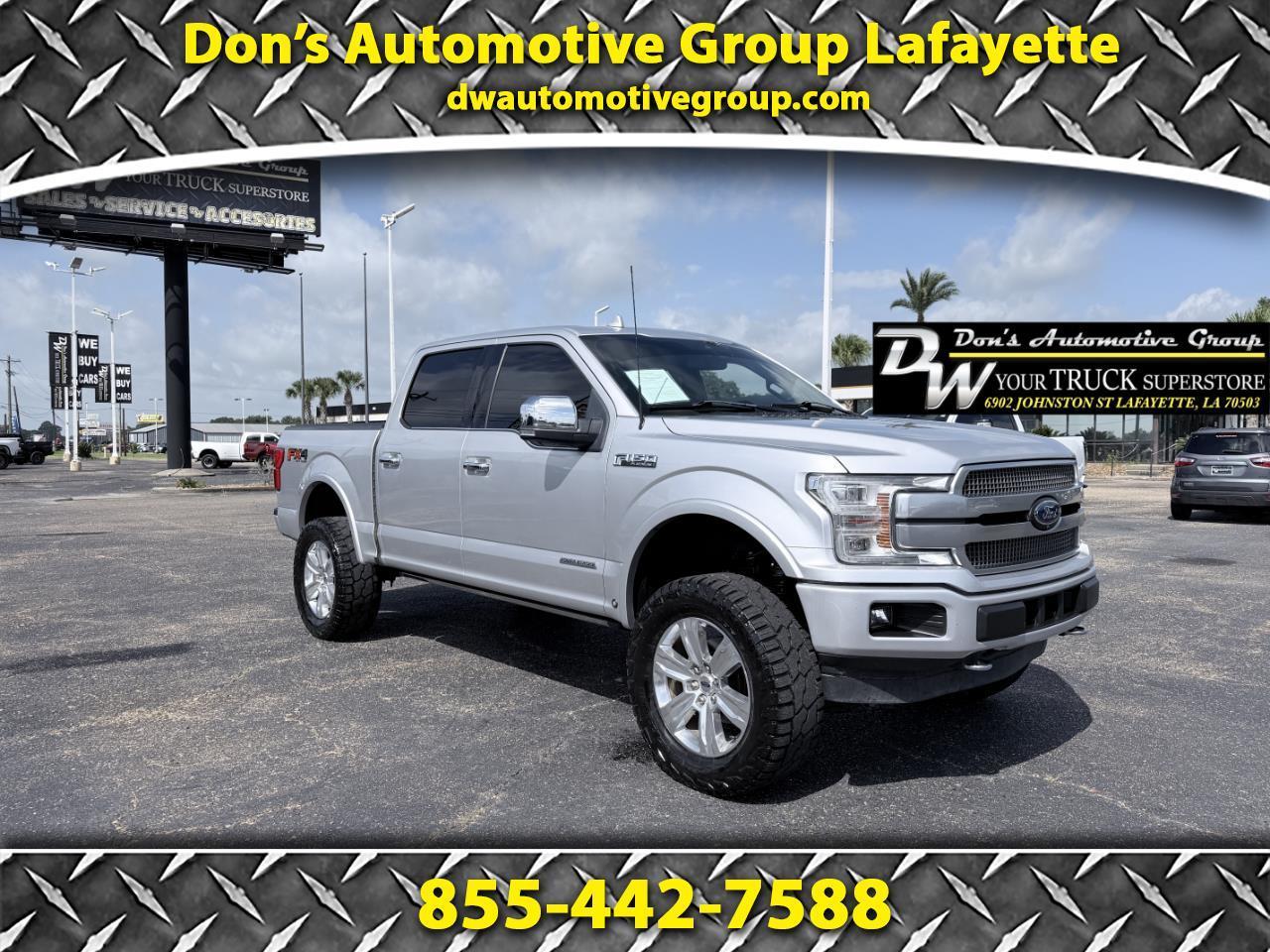 2018 Ford F-150 Platinum 4WD SuperCrew