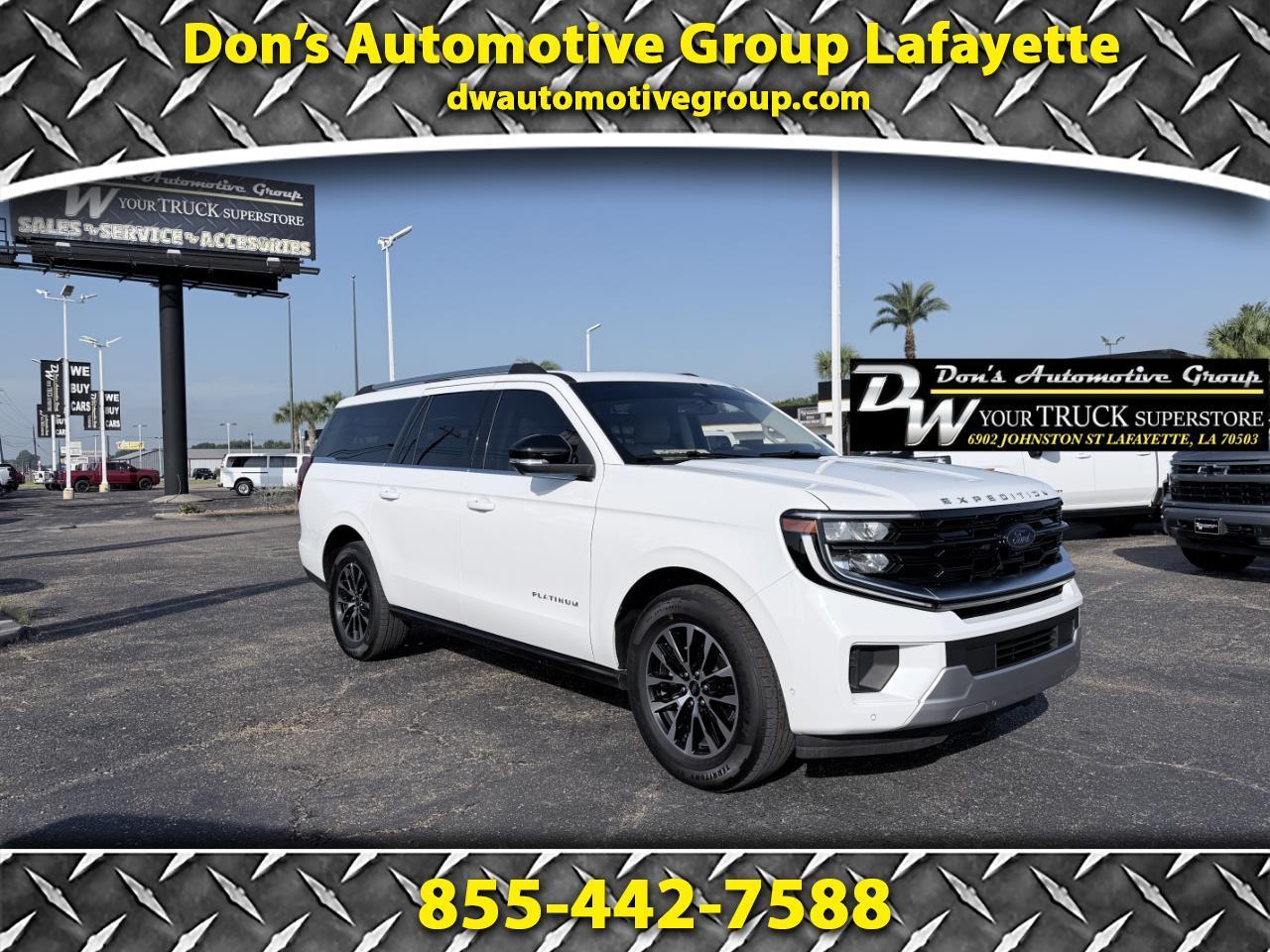 2025 Ford Expedition Max Platinum 4x4