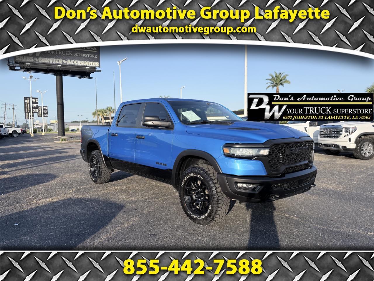 RAM 1500 Rebel 4x4 Crew Cab 5'7" Box 2026
