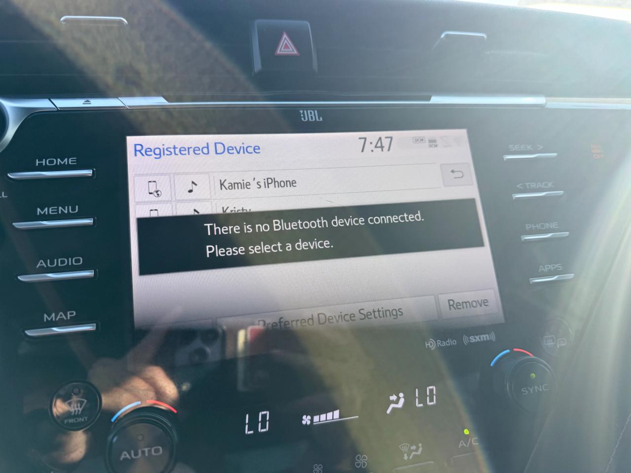 Toyota Camry XSE V6 Auto (Natl) 2020