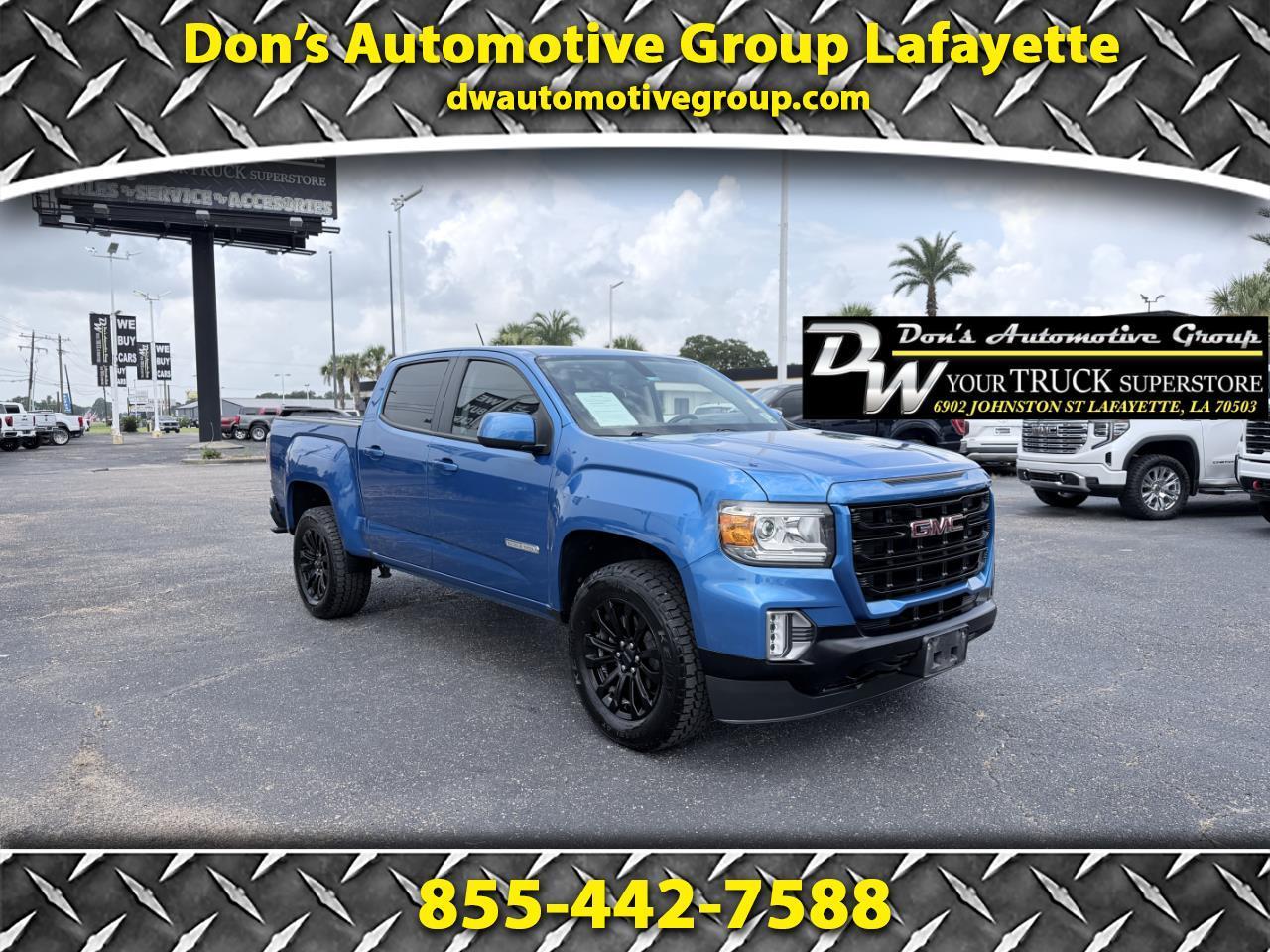 GMC Canyon 2WD Crew Cab 128" Elevation 2022