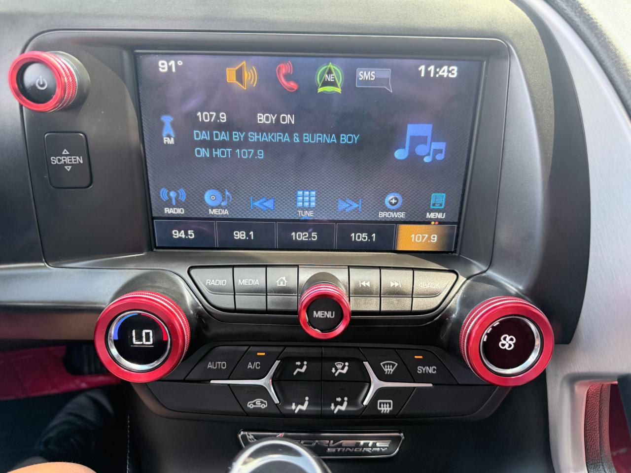 Chevrolet Corvette 2dr Stingray Cpe w/1LT 2019