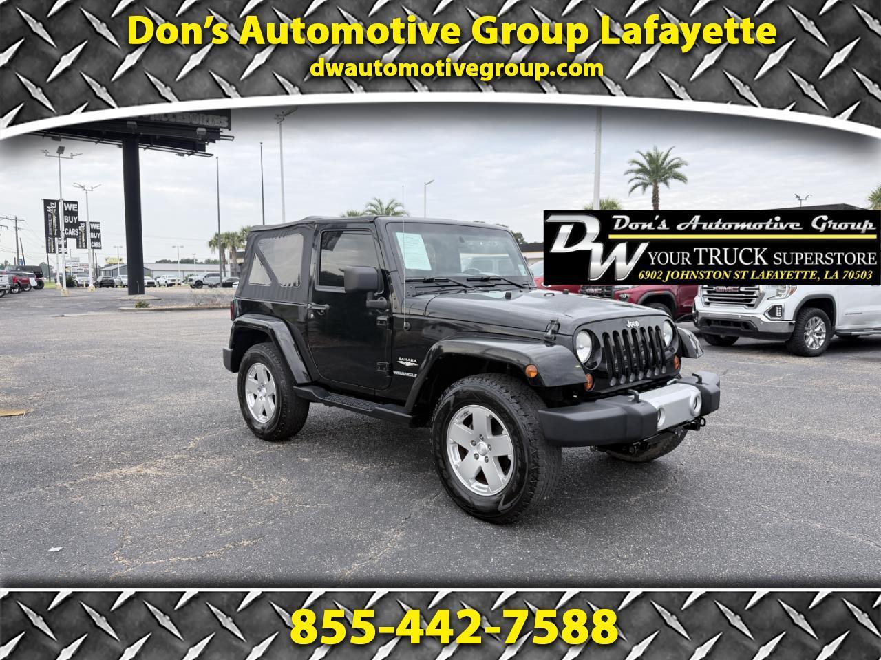 Jeep Wrangler 4WD 2dr Sahara 2010