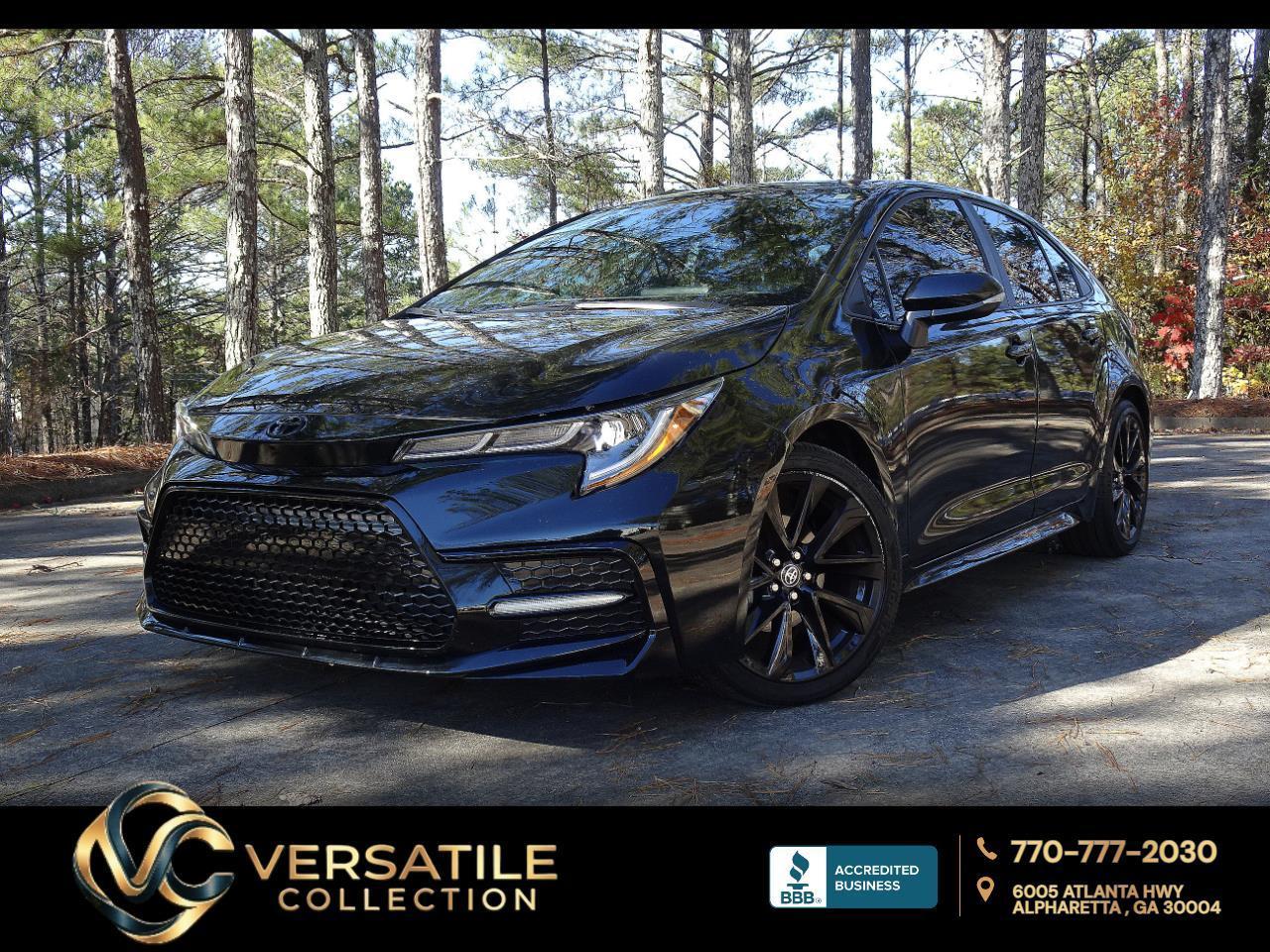 2022 Toyota Corolla SE Nightshade CVT Lane Assist Collision Alert HID