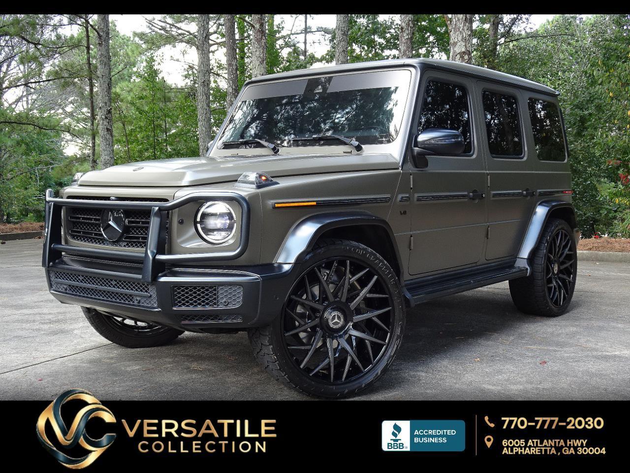 2023 Mercedes-Benz G-Class G 550 4MATIC SUV Manufaktur Mid Night Edition
