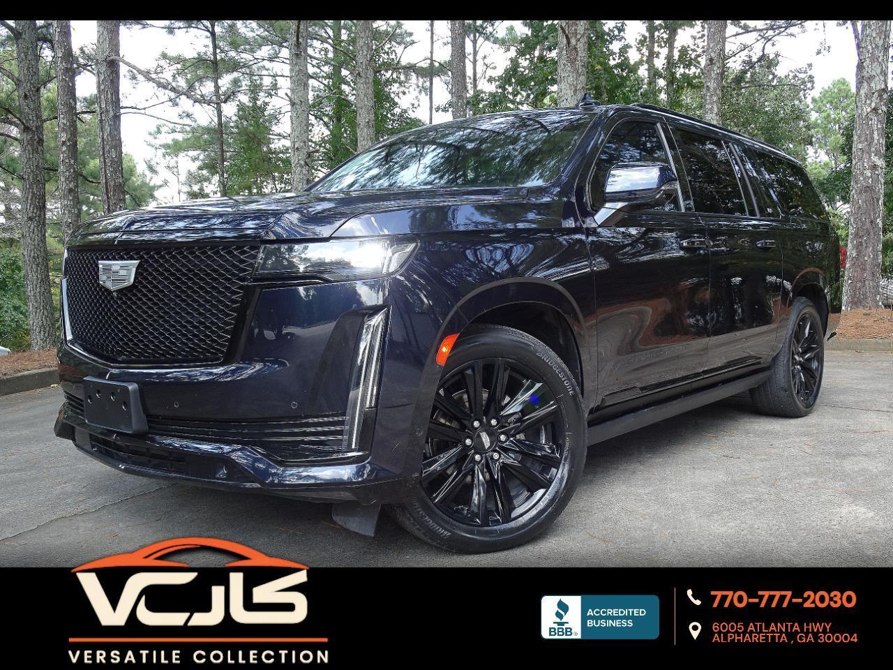 2022 Cadillac Escalade ESV 4WD Sport Platinum Loaded Massage Seats DVD HUD