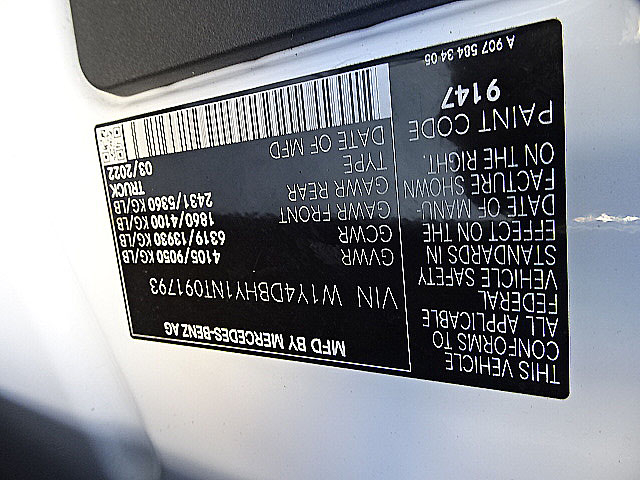 Mercedes-Benz Sprinter Cargo Van  2022 Mercedes-Benz Sprinter Cargo Van  2022