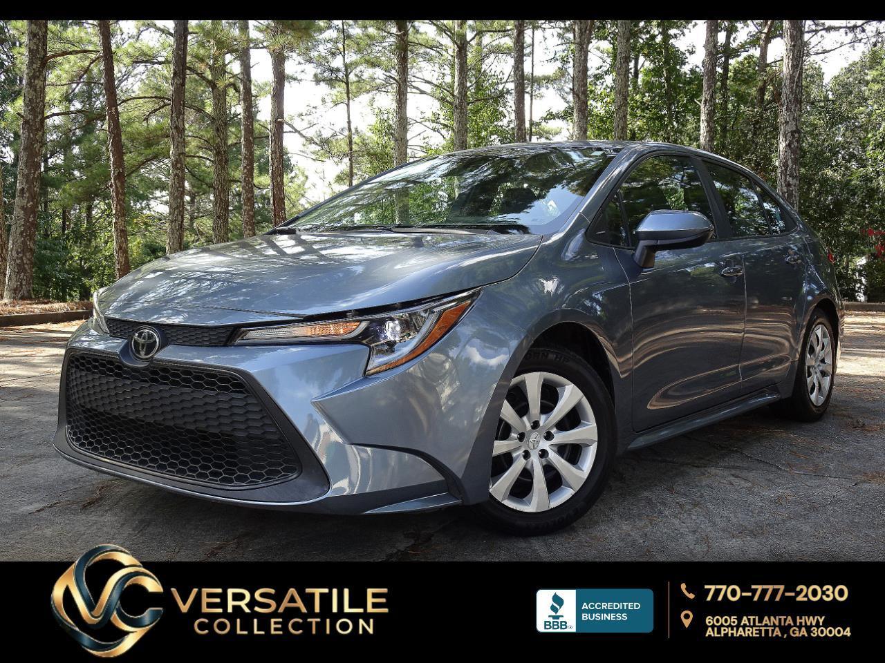 2022 Toyota Corolla LE CVT Lane Assist Collision Alert Camera HID XM