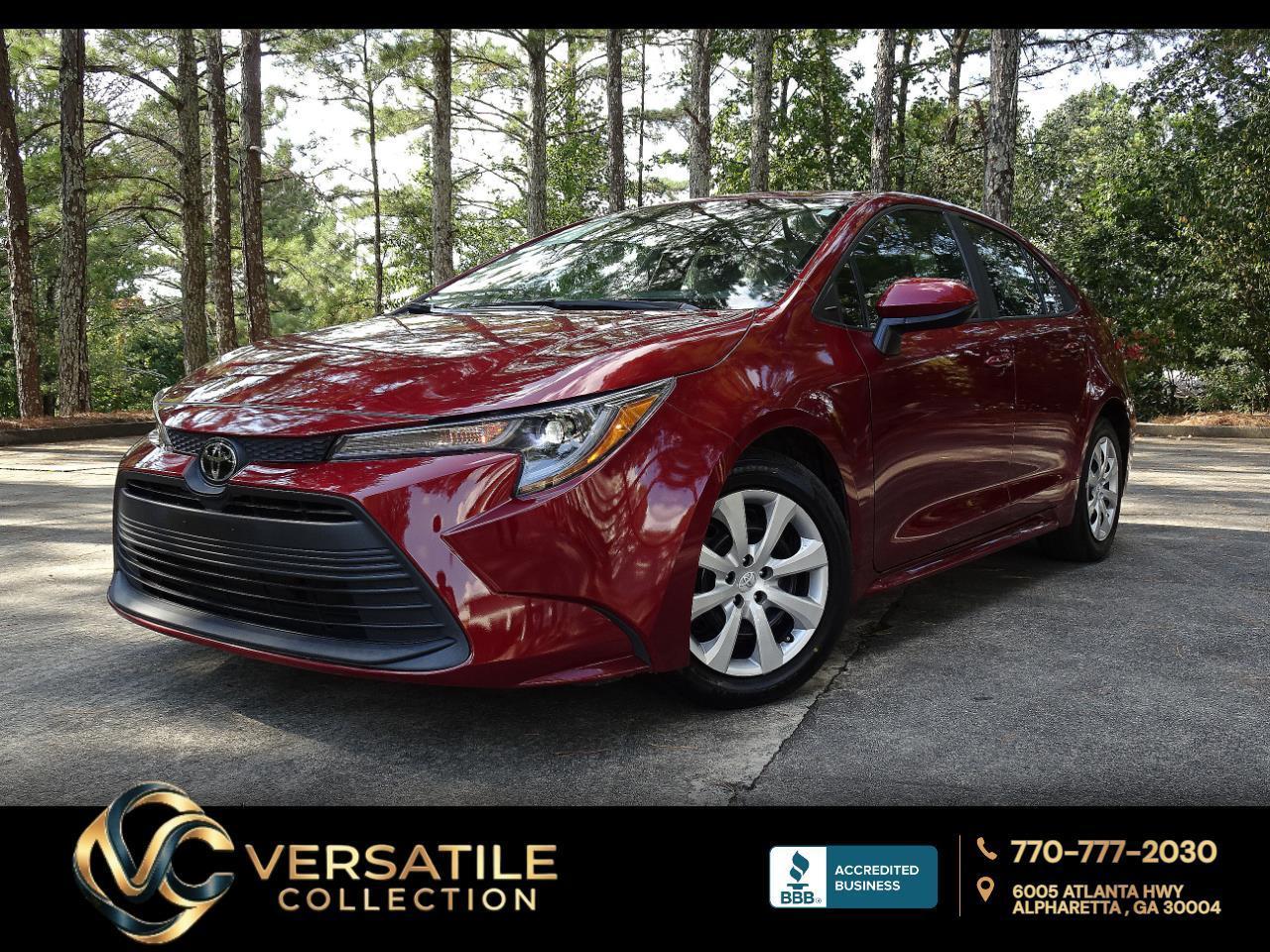 2023 Toyota Corolla LE CVT Lane Assist Collision Alert Camera LED HID