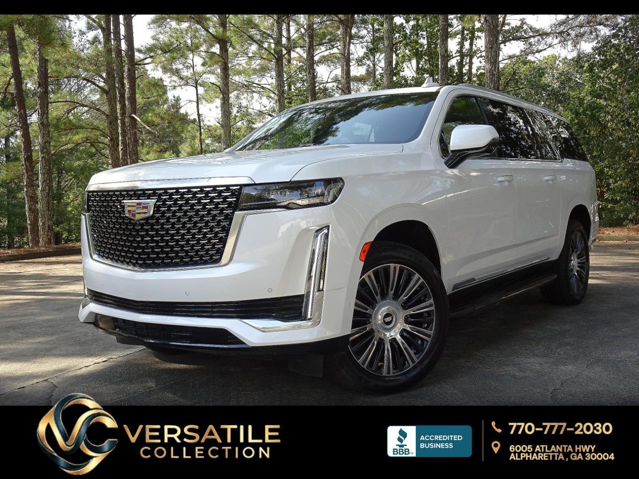 2022 Cadillac Escalade ESV Premium Luxury Tech Super Cruise Panoramic LED HID