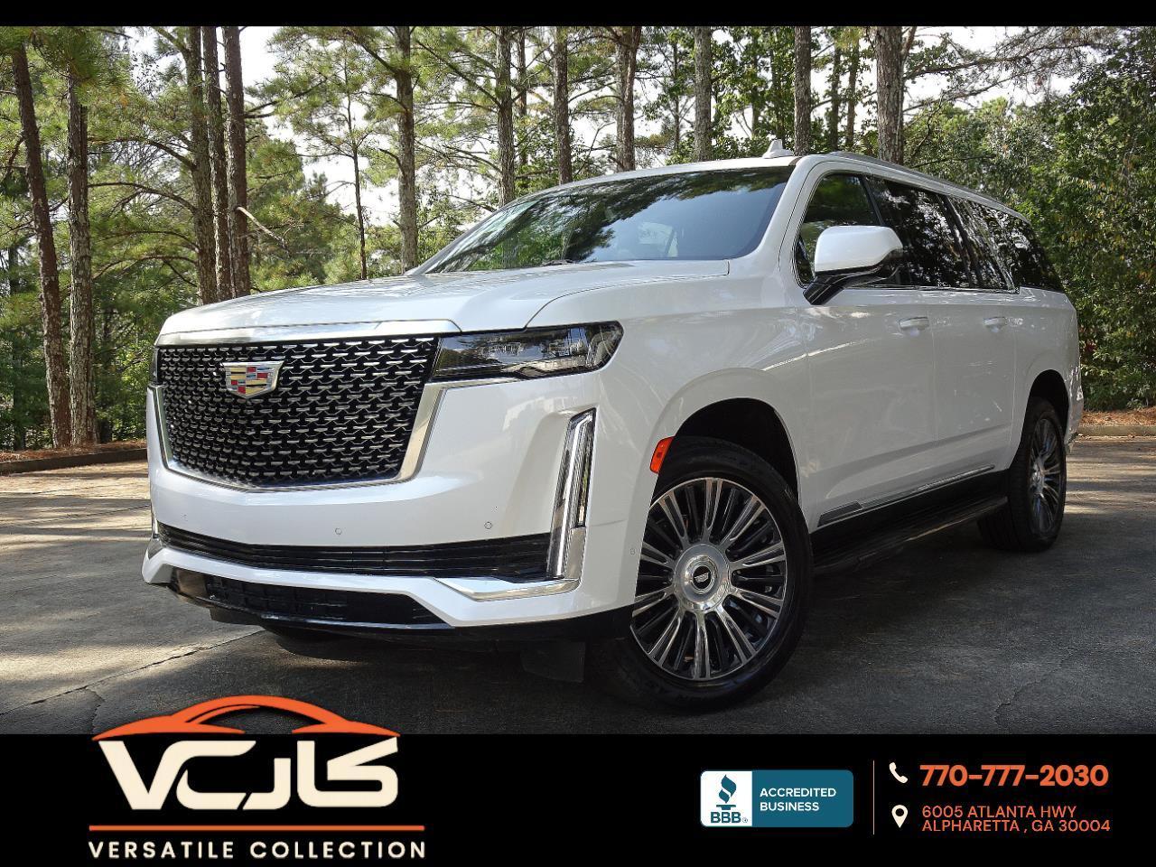 2022 Cadillac Escalade ESV Premium Luxury Tech Super Cruise Panoramic LED HID