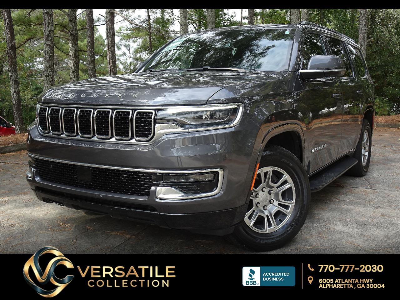 2022 Jeep Wagoneer Series I 4x4 Tech NAV BSM Lane Assist Camera HID