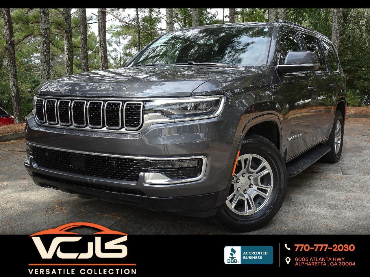 2022 Jeep Wagoneer Series I 4x4 Tech NAV BSM Lane Assist Camera HID