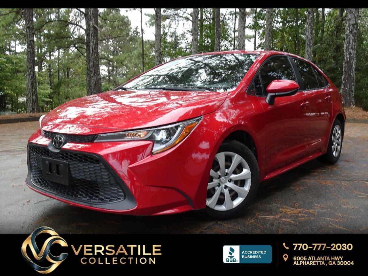 2021 Toyota Corolla LE CVT Lane Assist Collision Alert Camera LED HID