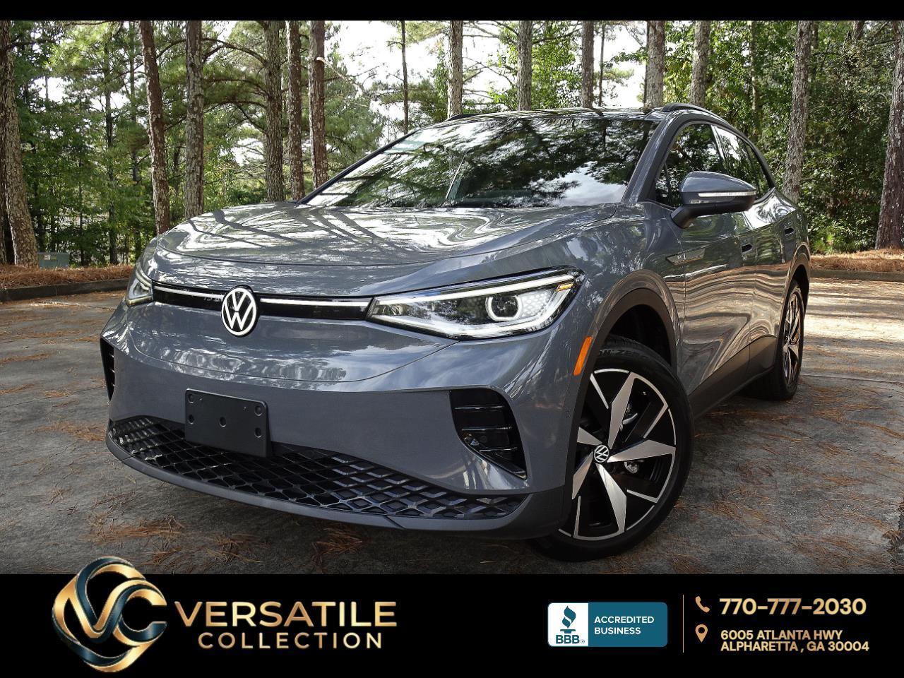 2023 Volkswagen ID.4 S Sports Tech NAV BSM Panoramic Leather HID XM BT