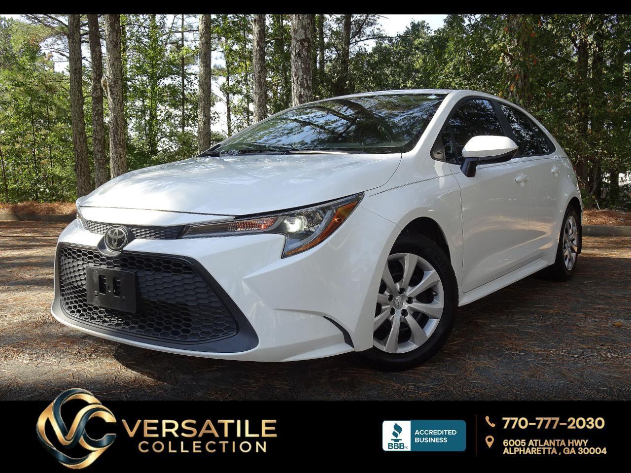 2021 Toyota Corolla LE CVT Lane Assist Collision Alert Camera HID XM