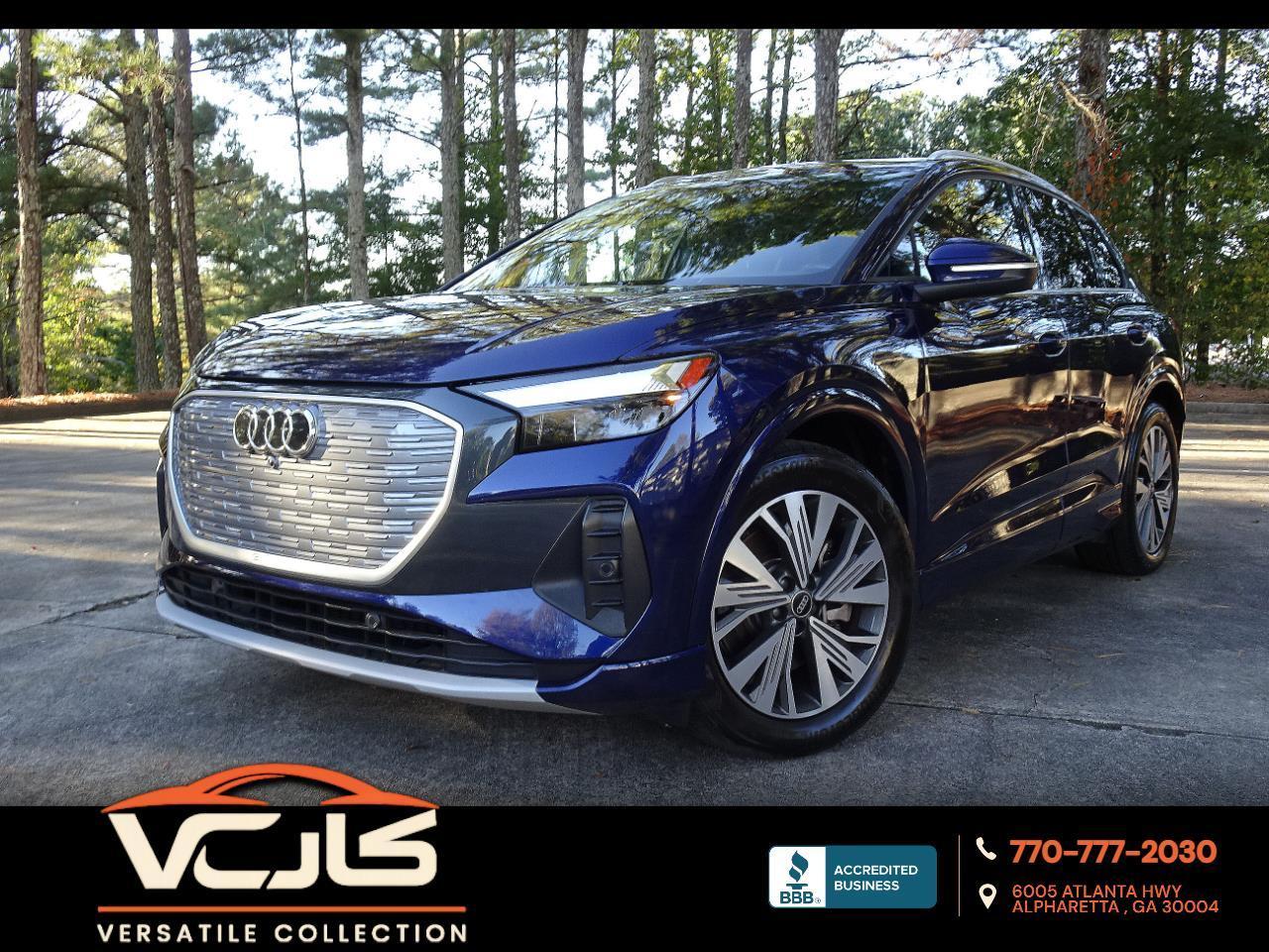 2023 Audi Q4 e-tron Premium 40 Tech BSM Lane Assist Panoramic HID XM