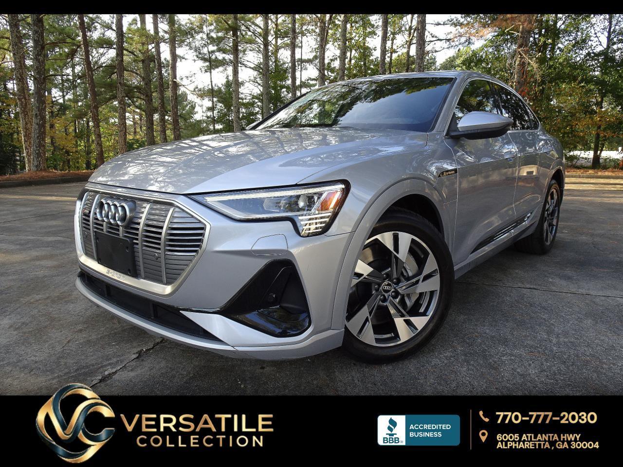 2022 Audi e-tron Sportback S line Premium quattro Tech BSM Panoramic HID XM