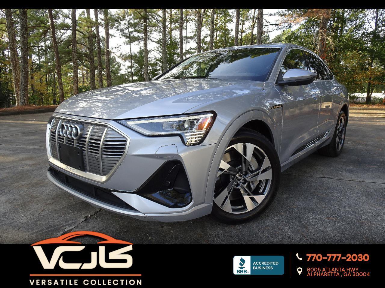 2022 Audi e-tron Sportback S line Premium quattro Tech BSM Panoramic HID XM