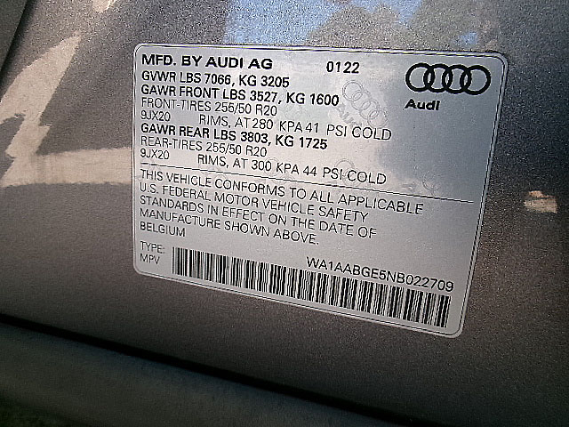 Audi E-Tron  2022 Audi E-Tron  2022
