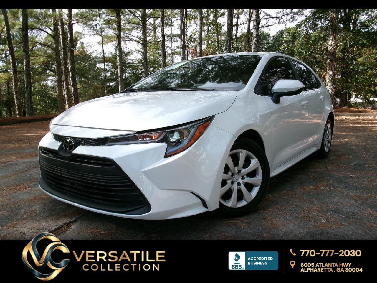 2023 Toyota Corolla LE CVT Lane Keep Assist Collision Alert Camera HID