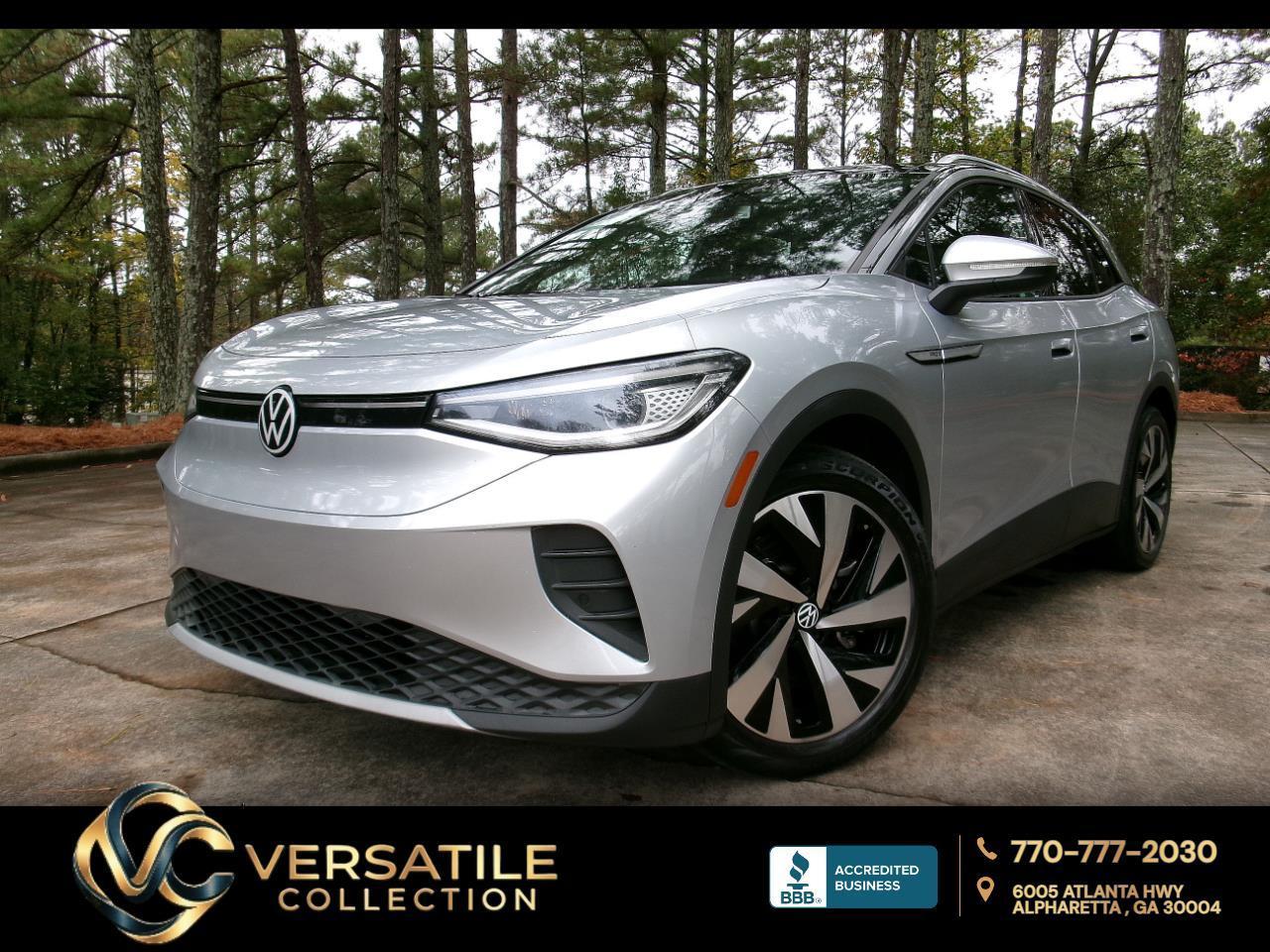 2021 Volkswagen ID.4 Pro S Tech NAV BSM Panoramic LED HID XM BT