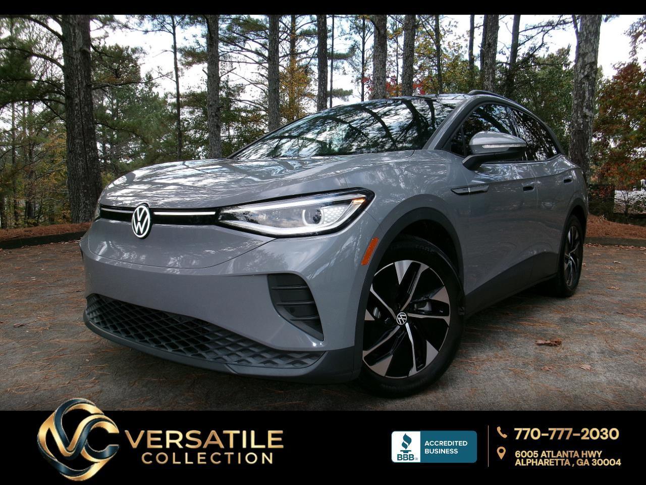 2021 Volkswagen ID.4 Pro S w/SK Tech NAV BSM Panoramic Camera HID XM BT